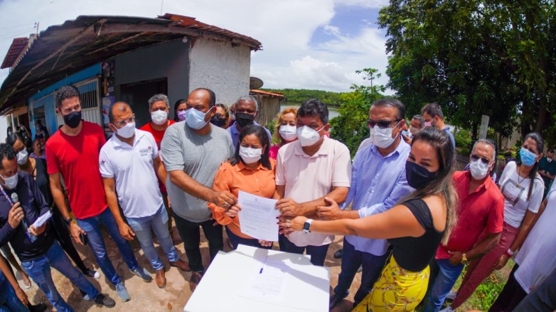 Assinada Ordem de Serviço para reforma da Rampa das Marisqueiras, em Paço do Lumiar