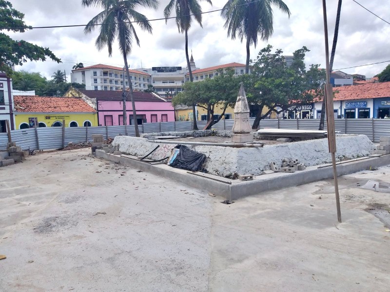 No Centro de São Luís, Governo revitaliza Praça Manoel Beckman