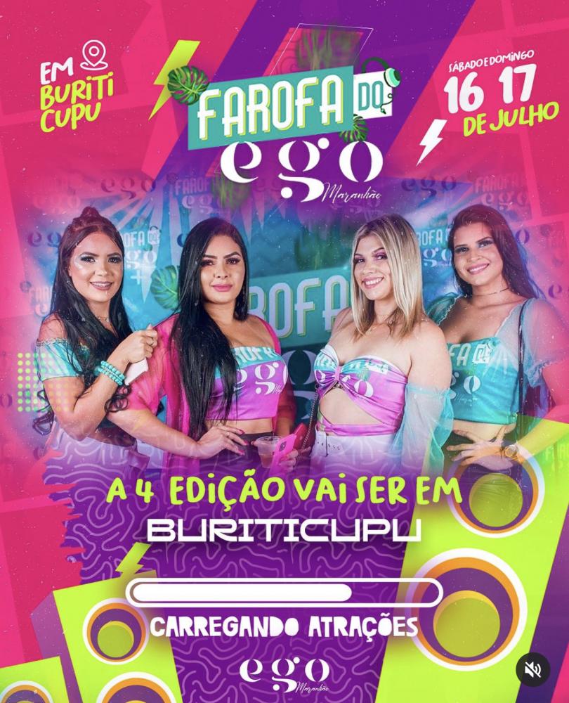 Deivide Ego dá spoilers da Farofa do Ego 2022 que vai acontecer em Julho 