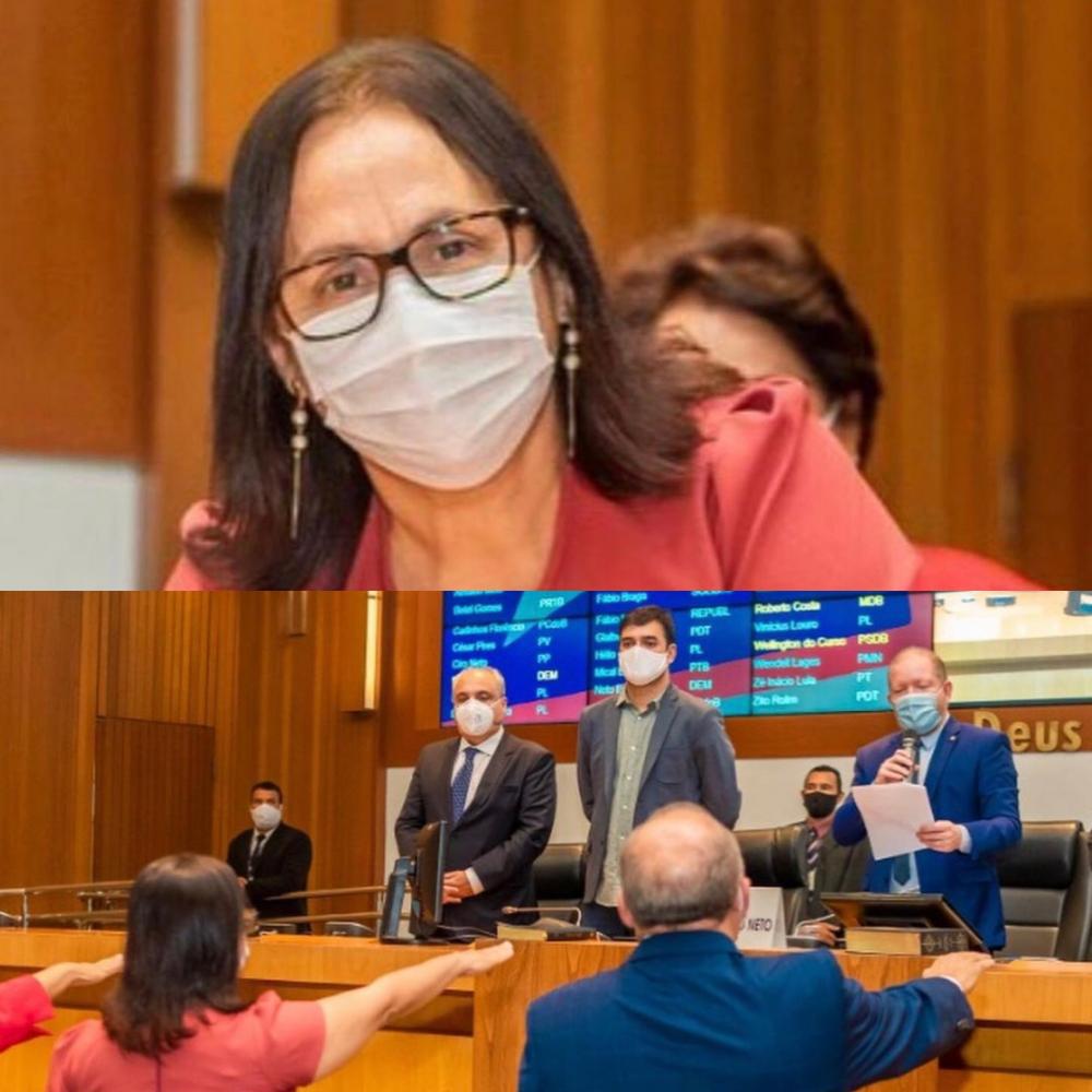 Betel Gomes é empossada na Assembleia Legislativa como Deputada Estadual