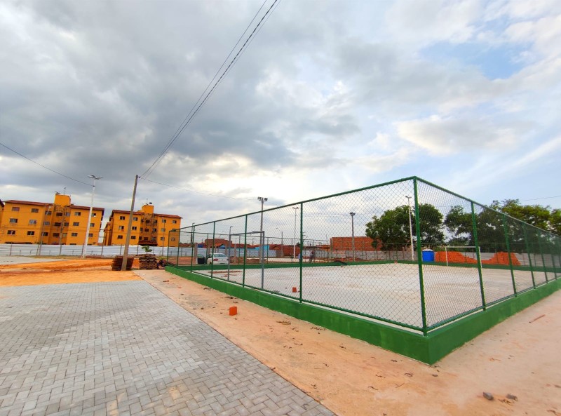 Nova Praça da Ribeira será espaço de cultura e esporte na zona rural de São Luís