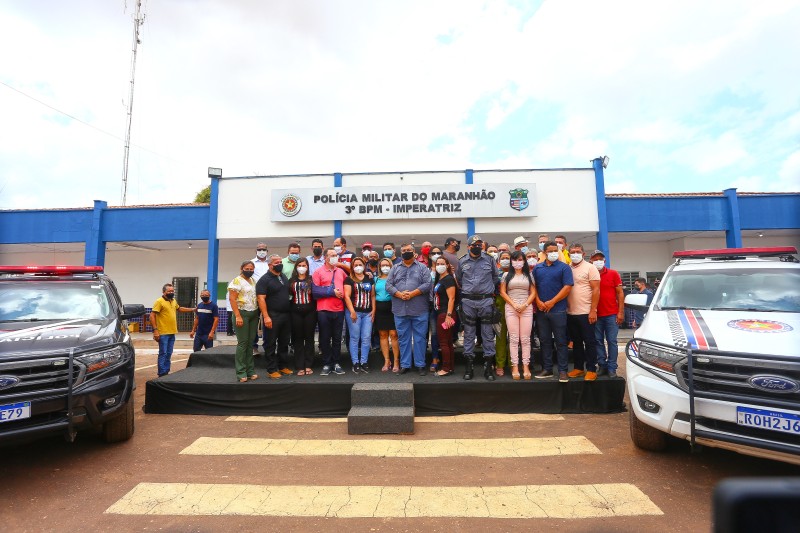 Governador entrega viaturas para reforçar a segurança na Região Tocantina