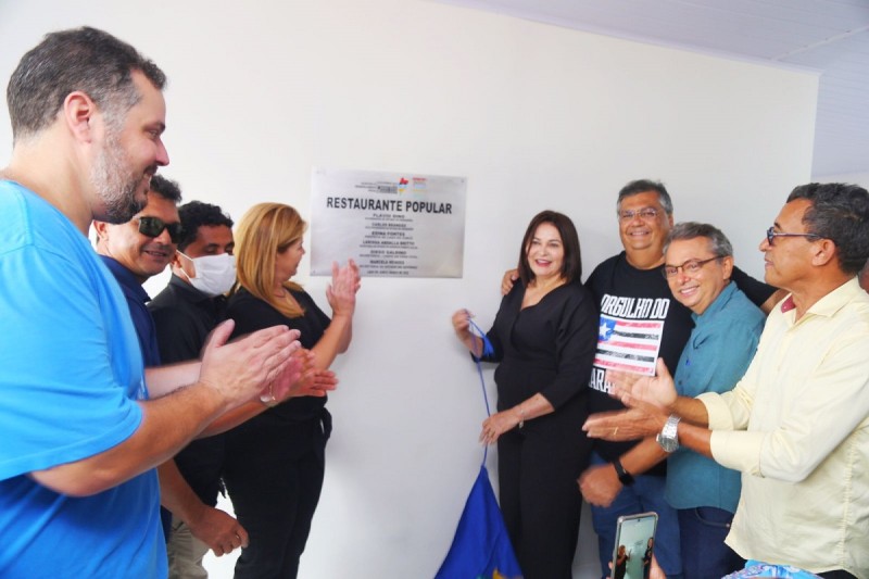 Governador Flávio Dino contempla Lago do Junco com Restaurante Popular