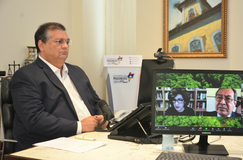 Em conferência internacional contra mudanças climáticas, Flávio Dino apresenta soluções para a Amazônia