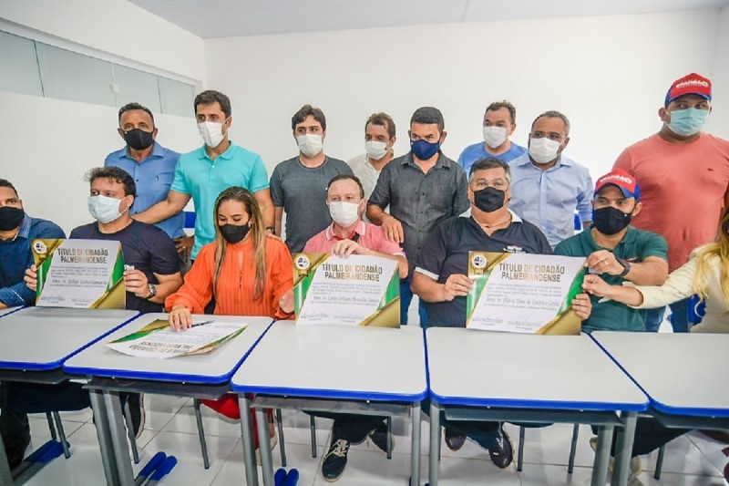 Em Palmeirândia, governador e vice-governador inaugura IEMA e outros equipamentos e anuncia novas obras