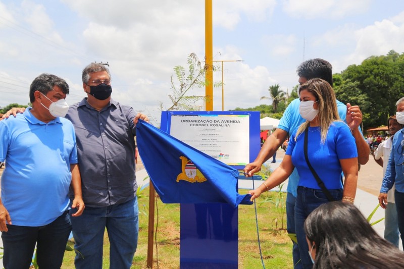 Governador Flávio Dino entrega obras de infraestrutura em Duque Bacelar