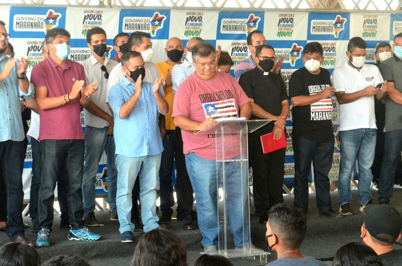 Governador Flávio Dino entrega aeroporto de Barreirinhas