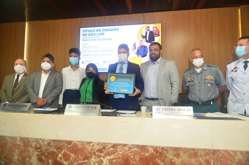 Câmara Municipal concede ao diretor-geral do Detran-MA, Francisco Nagib, o título de Cidadão de São Luís