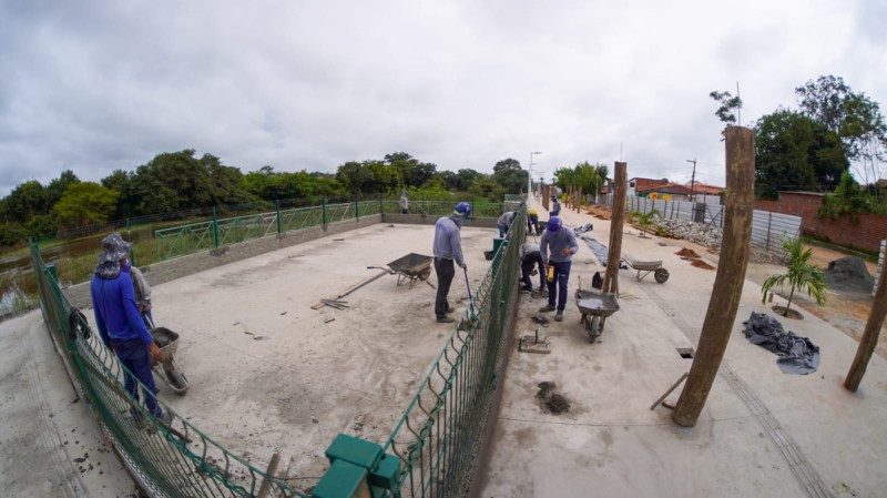 Praça da Família no município de Presidente Sarney será entregue no próximo mês