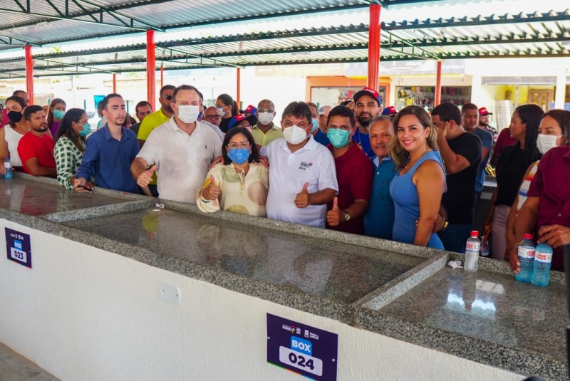 Governo inaugura reforma da Feira da 10, em Paço do Lumiar