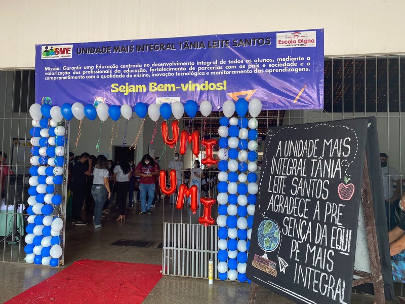 Primeira escola apoiada pelo Programa Mais Integral inicia as aulas nesta segunda-feira (14) em Açailândia