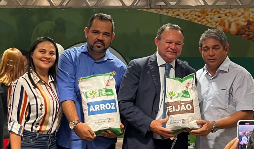 Prefeito João Carlos e deputada eleita Edna Silva participam da abertura do Ano Agrícola em São Luís 