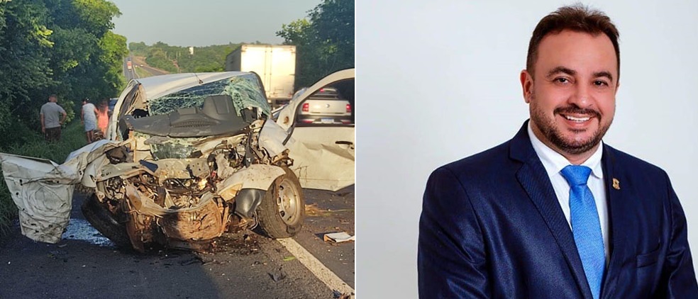 Presidente da Câmara Municipal de Caxias - MA morre em acidente de trânsito na BR-316