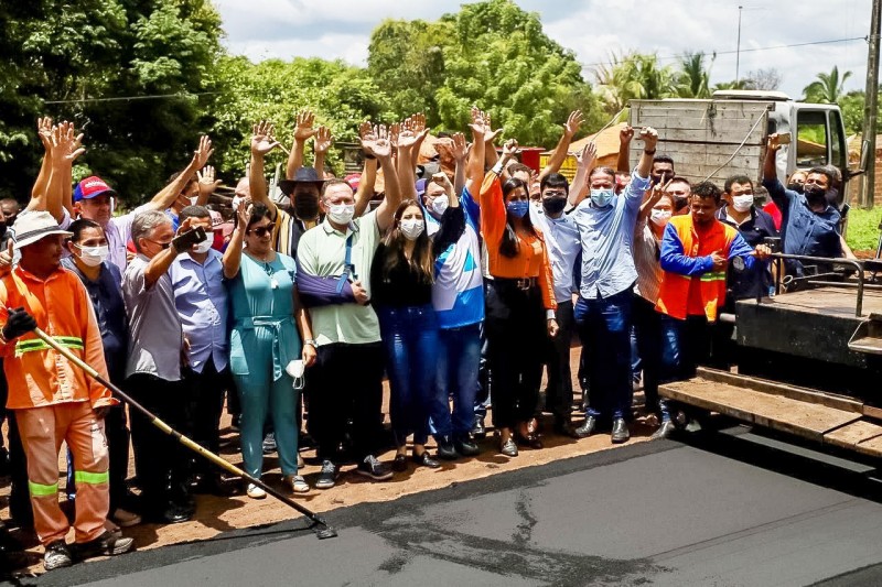 Governo do Estado entrega obras do Mais Asfalto e participa do Mutirão de Saúde em Caxias