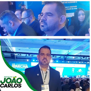 Prefeito João Carlos participa da 23ª Marcha em Defesa dos Municípios, em Brasília