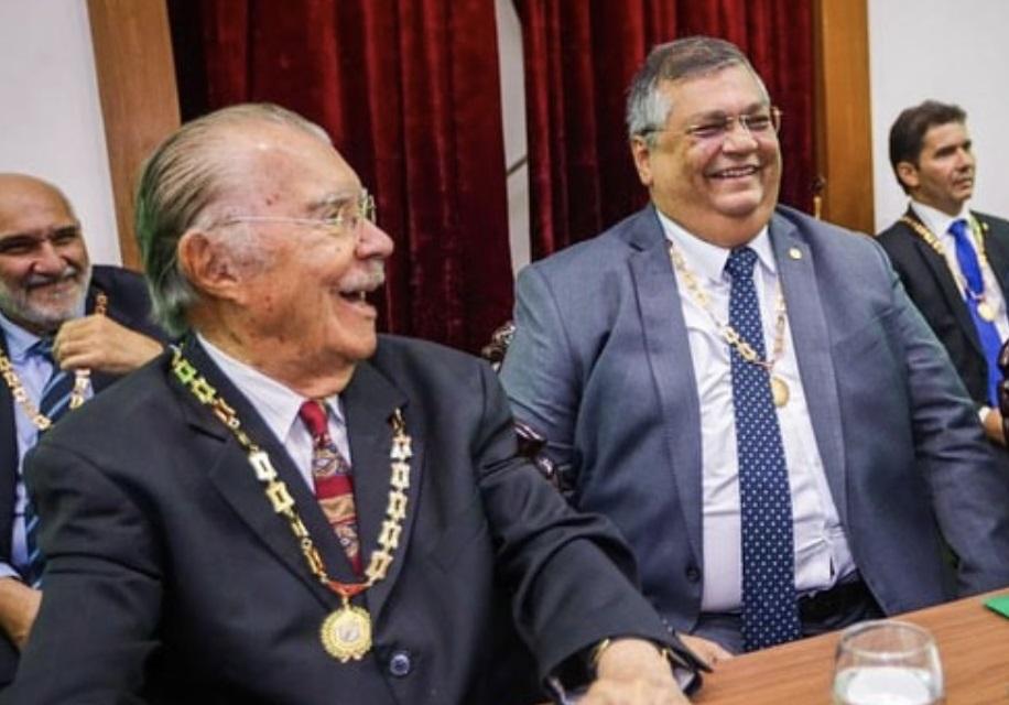 Flávio Dino pede ajuda de Sarney para chegar ao Supremo Tribunal Federal