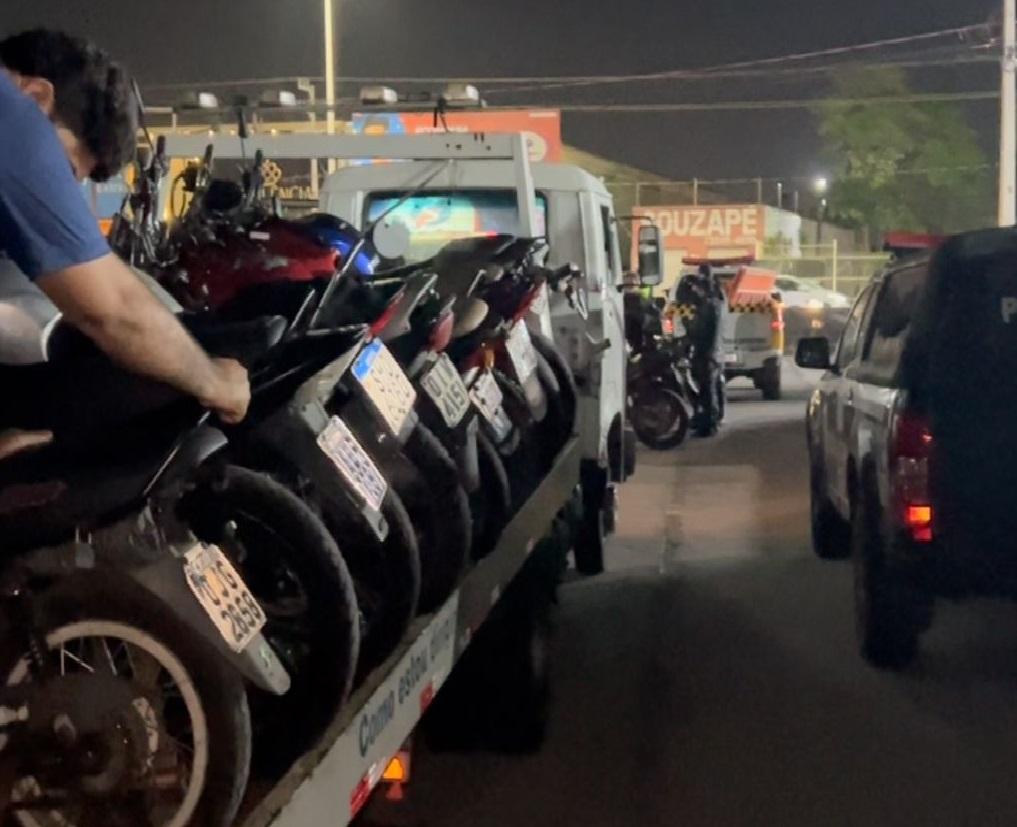 Operação Rolezinho apreendeu em agosto 154 motocicletas por poluição sonora em São Luís - MA