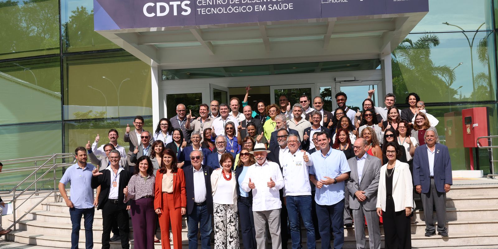 Lula destaca competitividade do Brasil em inauguração de centro de pesquisa e tecnologia da Fiocruz