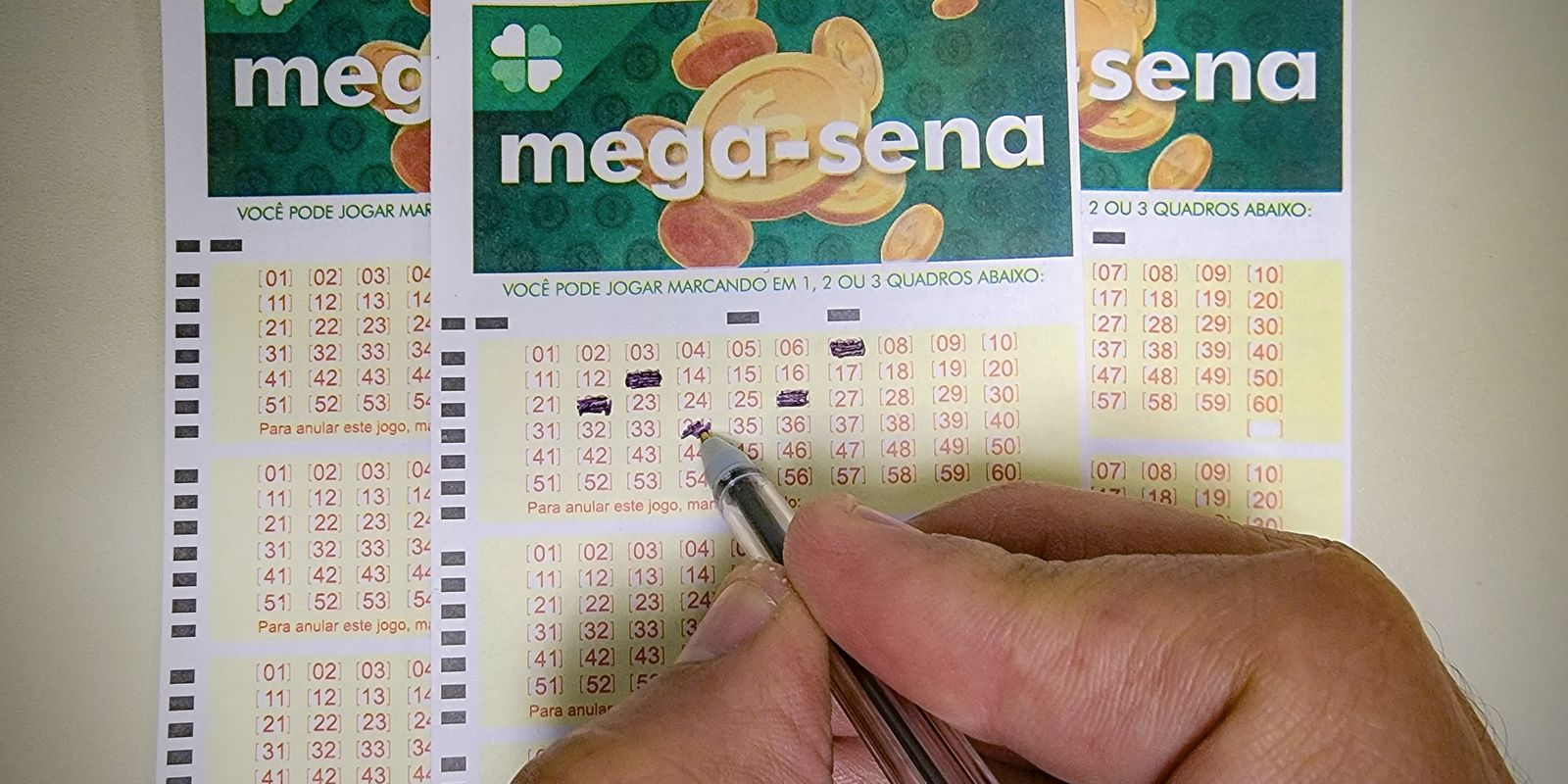 Mega-Sena acumula prêmio de R$ 6 milhões; próximo sorteio na quinta-feira