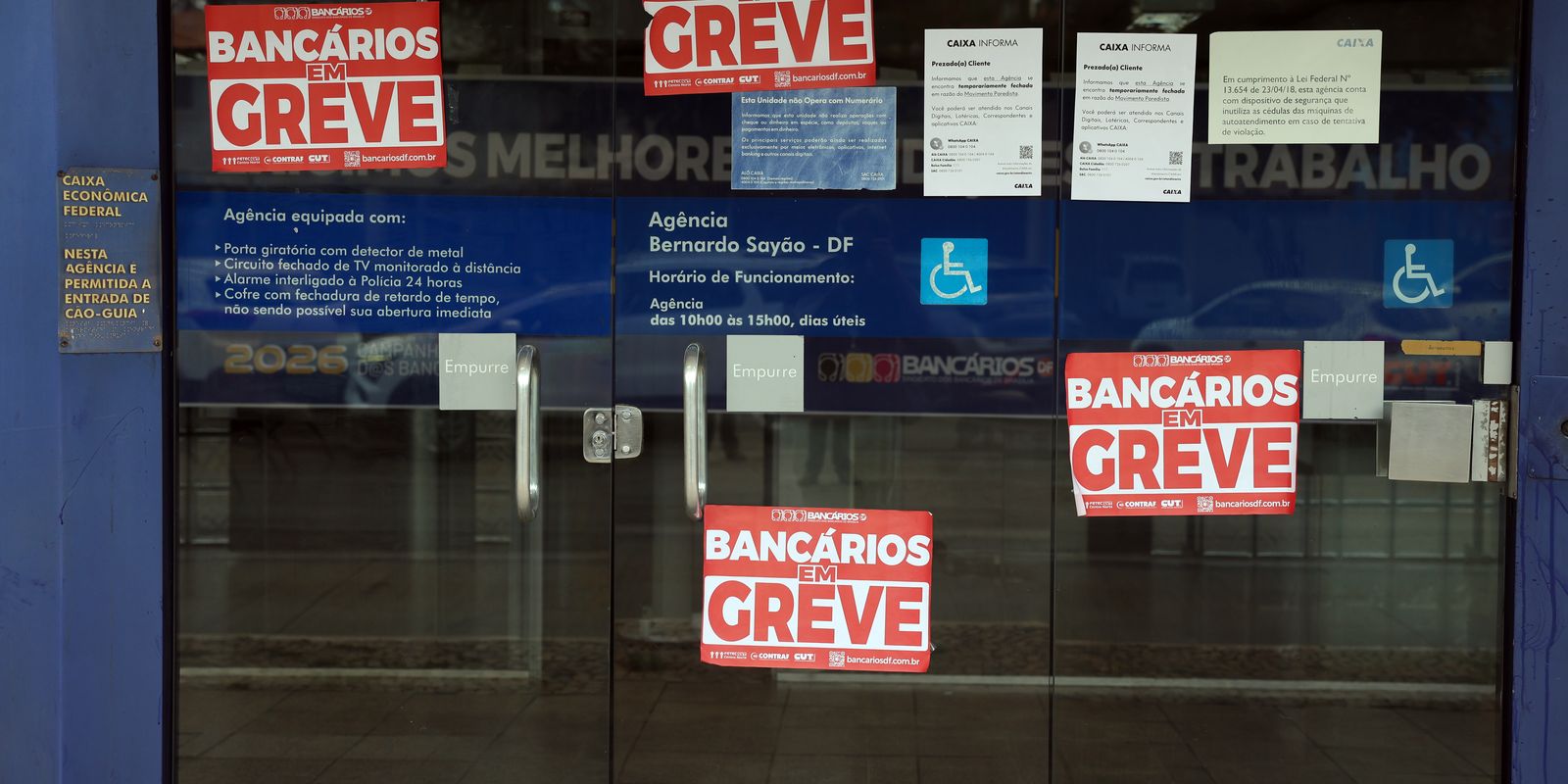 Bancários da Caixa rejeitam oferta do banco e dão continuidade à greve nacional